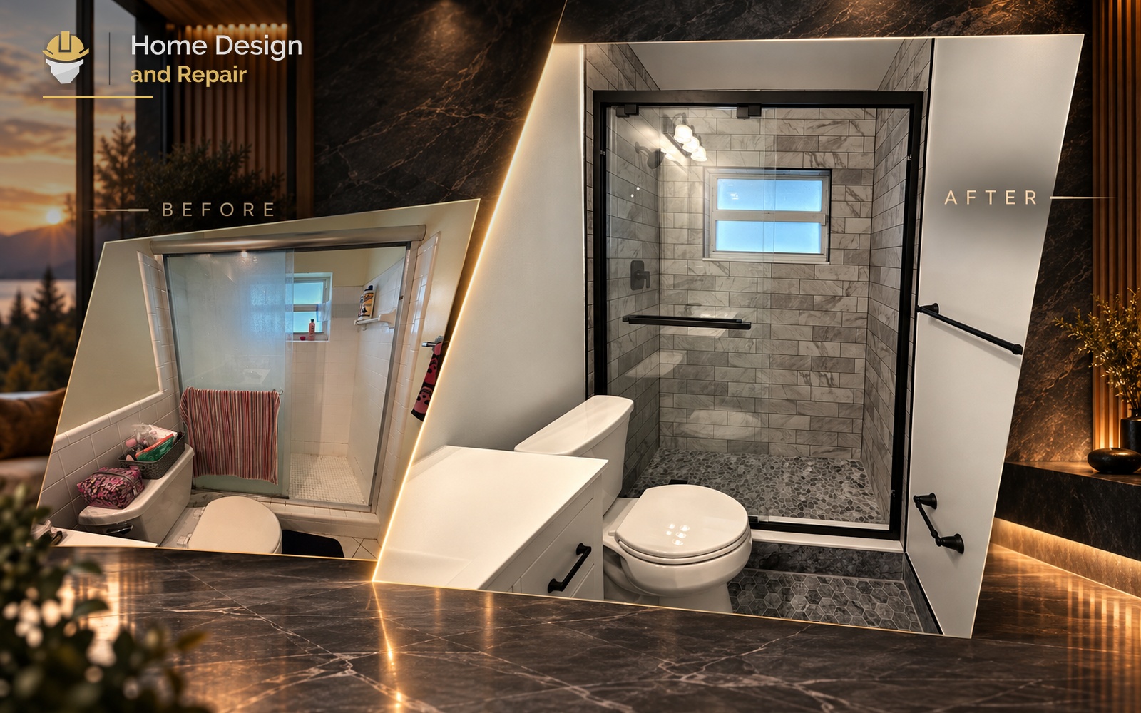 Walk-In Shower Bathroom Remodel