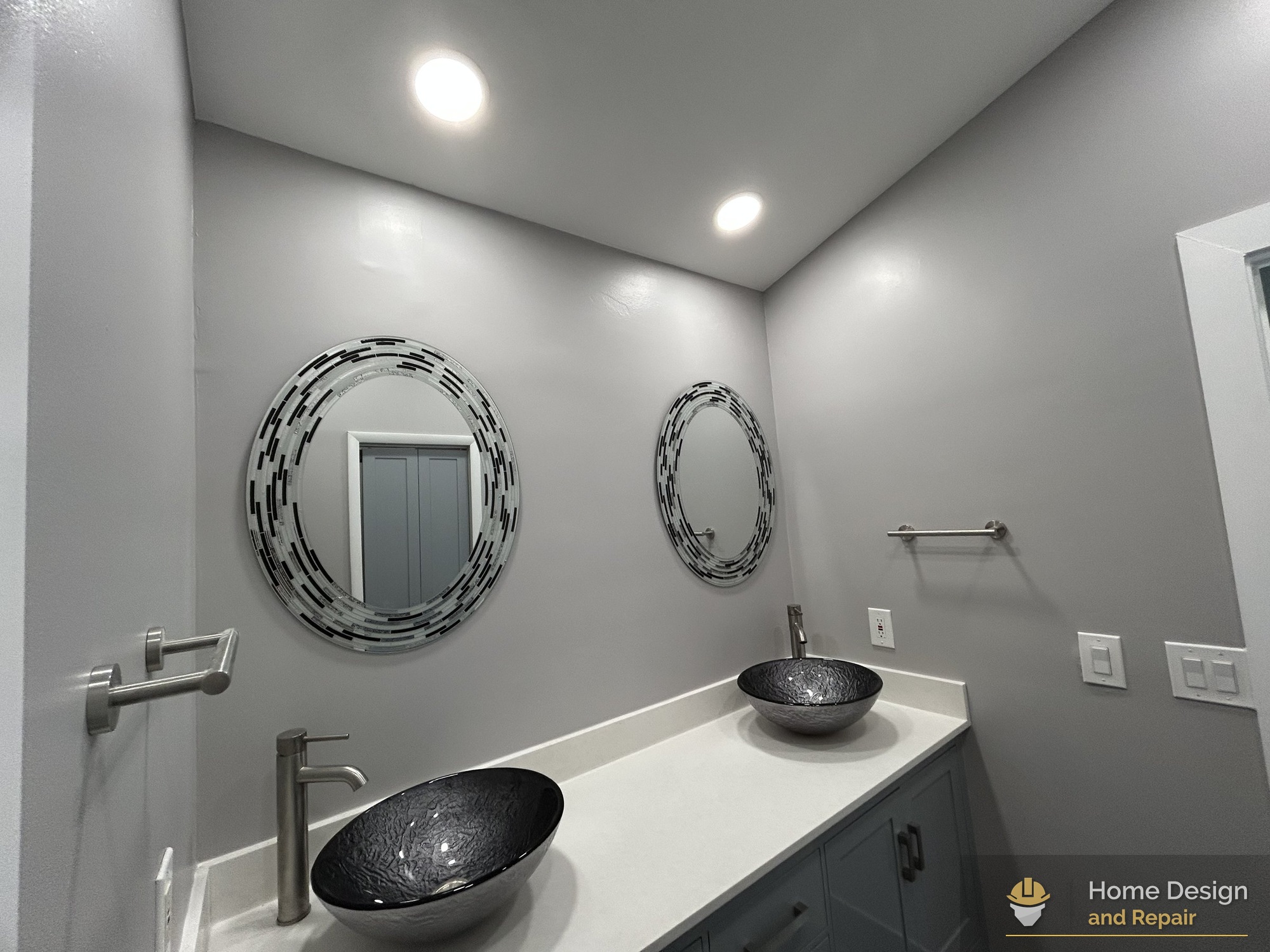 After detail of Primary Bathroom Remodel in Coral Springs, FL