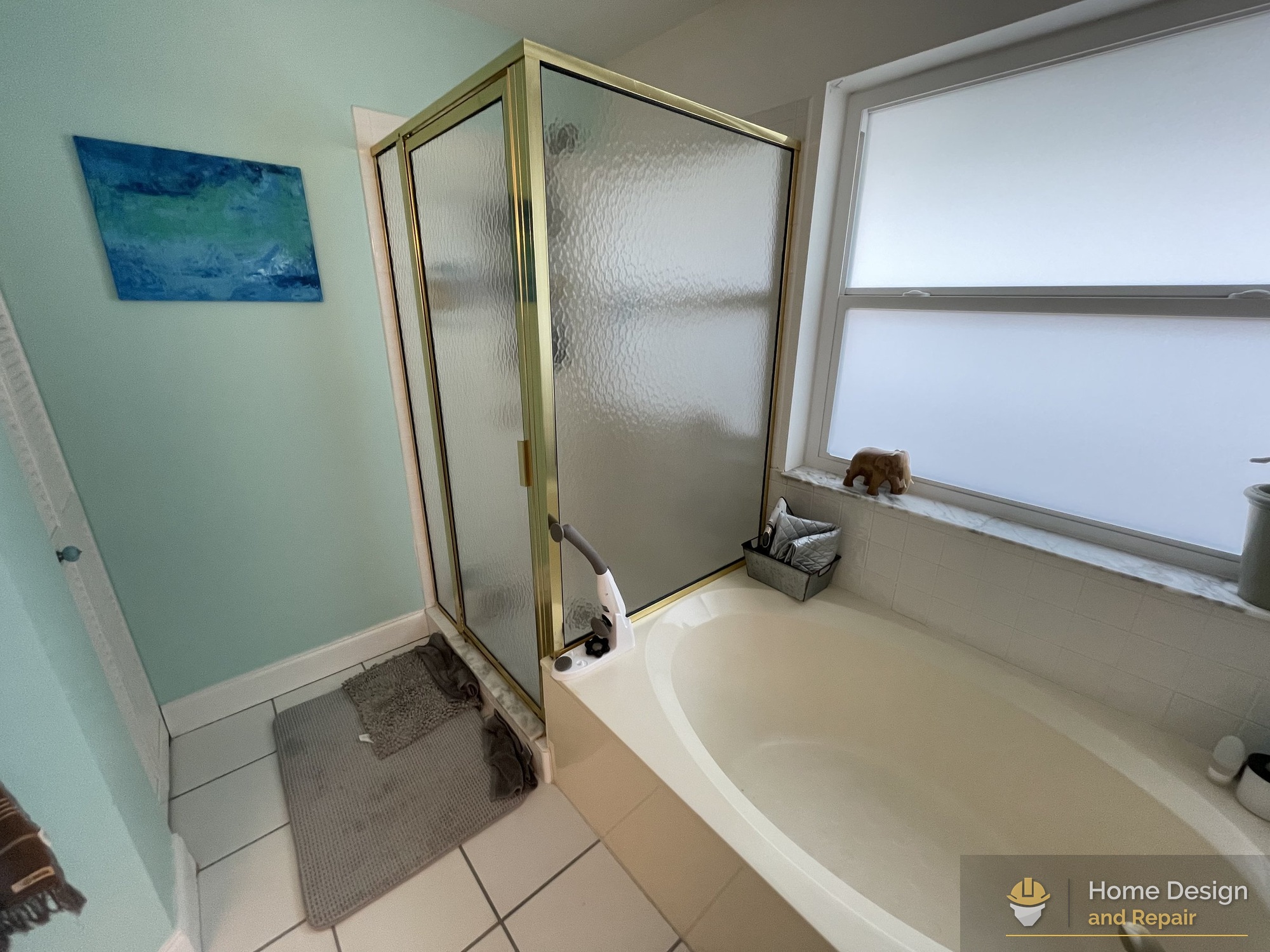 Before detail of Master Bathroom Complete Remodel in Boca Raton, FL