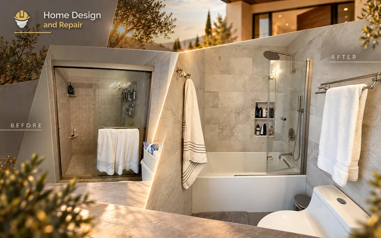 Tub Shower and Bathroom Remodel in Boca Raton, FL