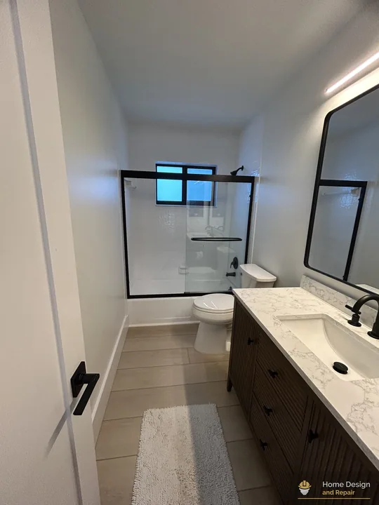 After detail of Bathroom Refresh