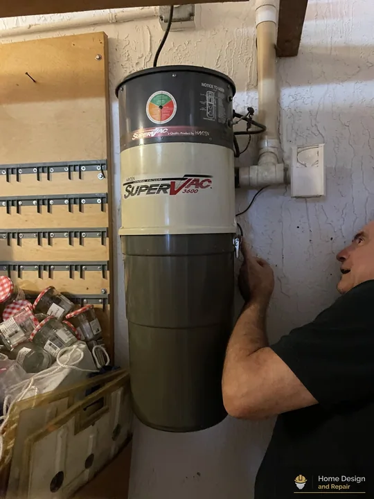 Before detail of Central Vacuum System Replacement in Coral Springs, FL