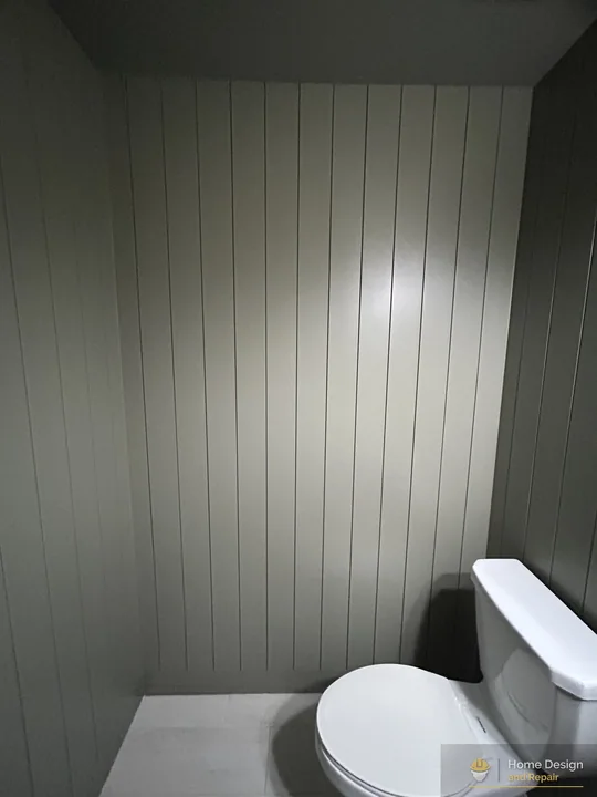 After detail of Complete Bathroom Remodel