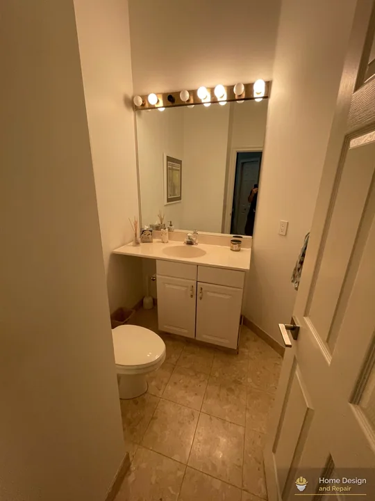 Before detail of Contemporary Primary Bathroom Remodel in Parkland, FL
