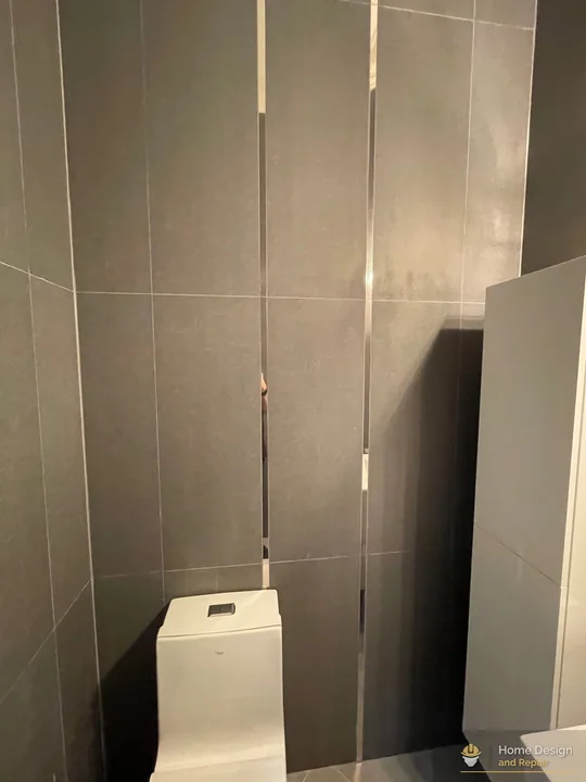 After detail of Contemporary Primary Bathroom Remodel in Parkland, FL