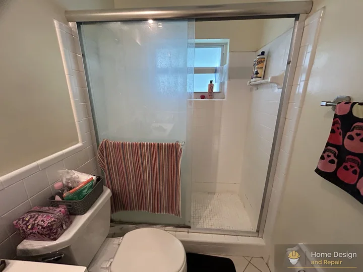 Before detail of Walk-In Shower Bathroom Remodel in Coral Springs, FL