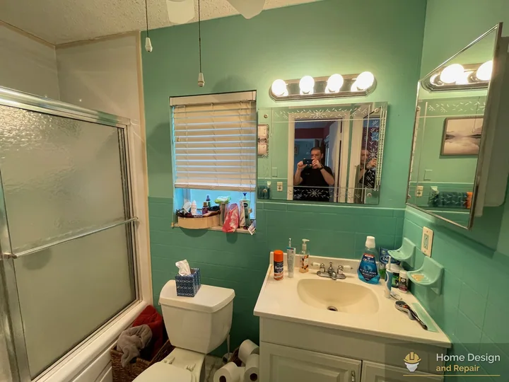 Before detail of Walk-In Shower Bathroom Remodel in Coral Springs, FL
