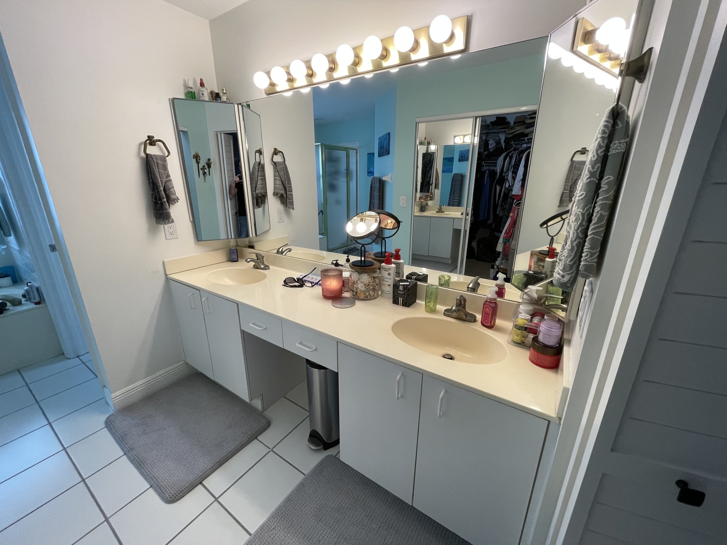 Second before view for Master Bathroom Complete Remodel