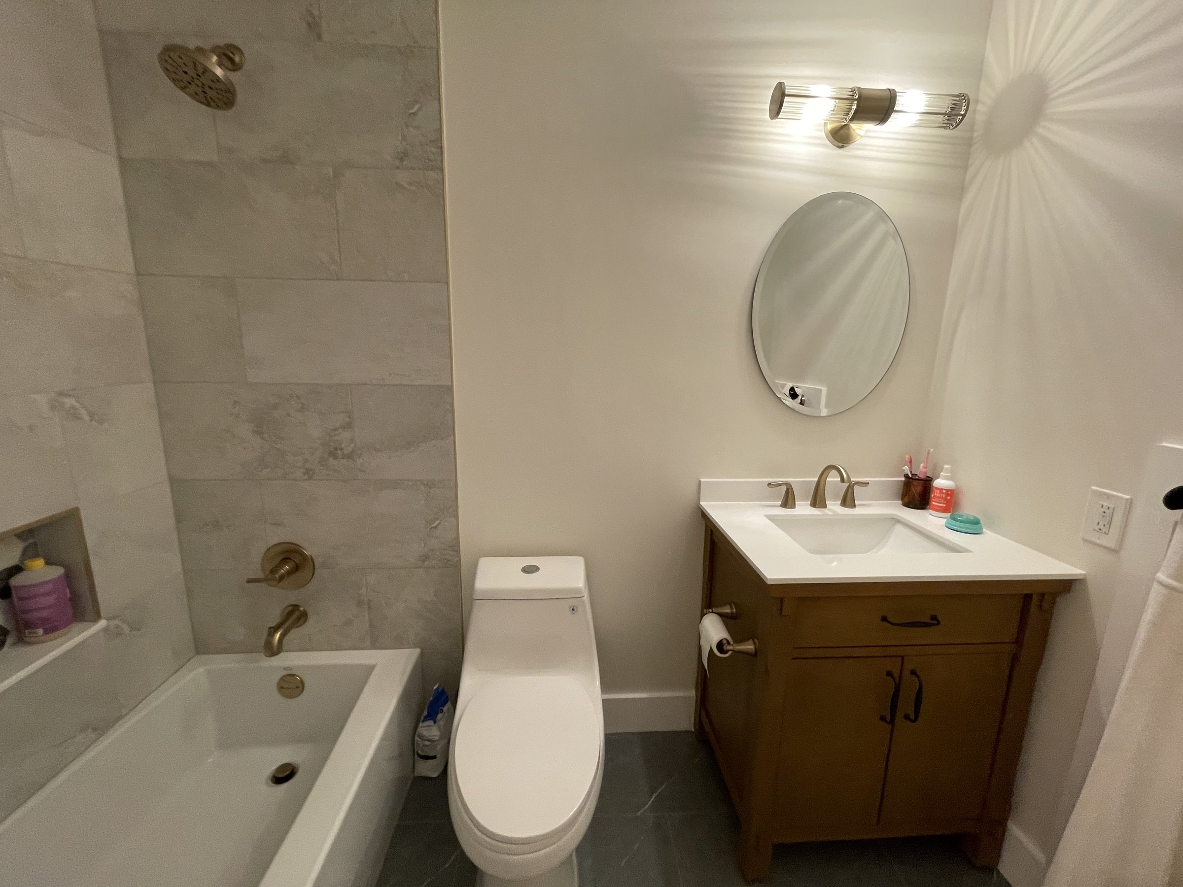 Second after view for Tub-Shower Bathroom Remodel